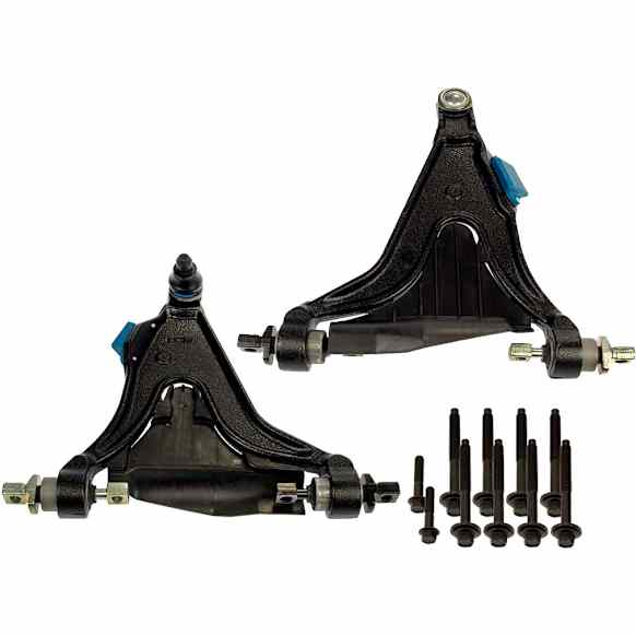 SET-RB521822 Front, Driver and Passenger Side, Lower Control Arm, Iron