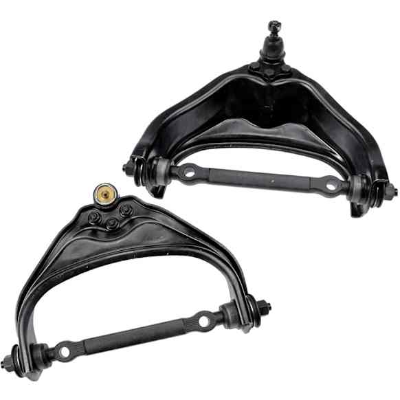 SET-RB521882-2 Front, Driver and Passenger Side, Upper Control Arm, With ball joint(s), Steel, OE Solutions Series