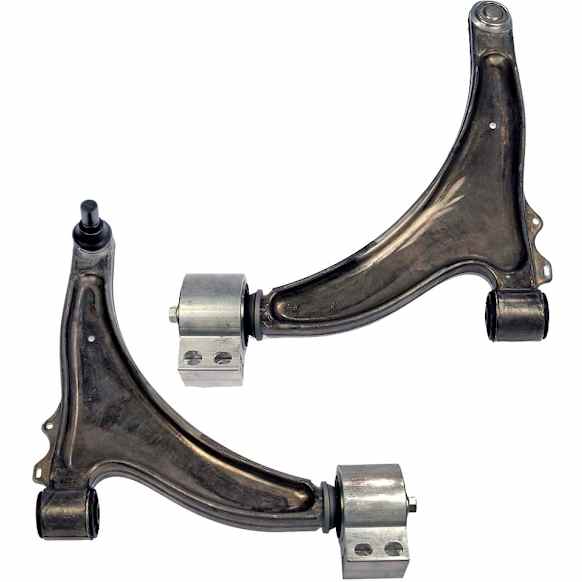 SET-RB521952 Front, Driver and Passenger Side, Lower Control Arm, With ball joint(s), Aluminum