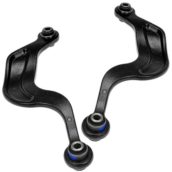 SET-RB521965-R Rear, Driver and Passenger Side, Upper, Rearward Control Arm, Without ball joint(s), Steel, OE Solutions Series