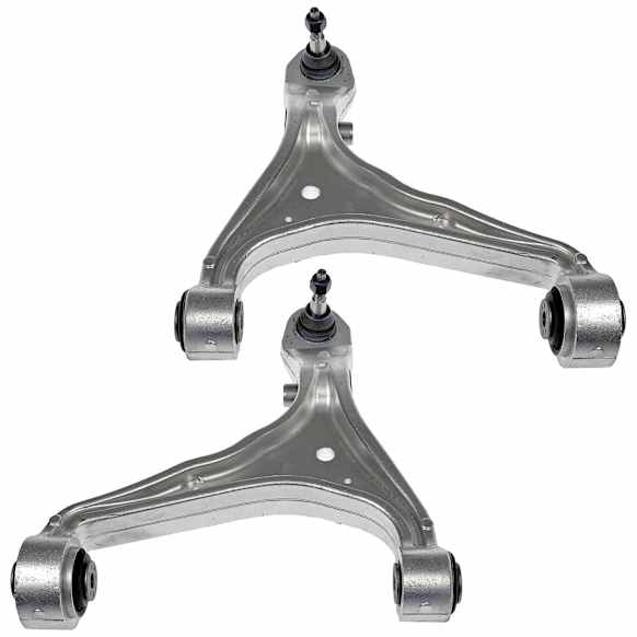 SET-RB522611-F Front, Driver and Passenger Side, Lower Control Arm, Aluminum, OE Solutions Series