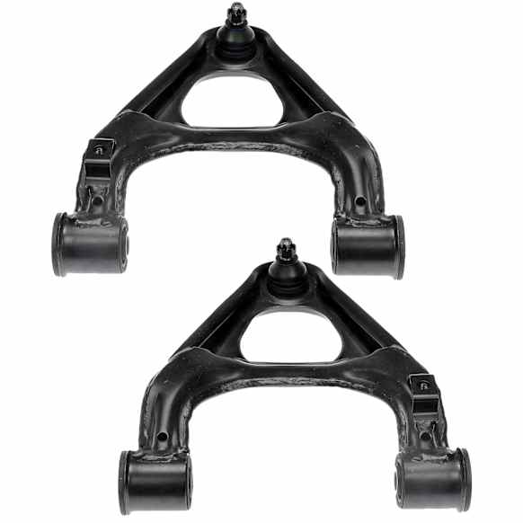 SET-RB522957-F Front, Driver and Passenger Side, Upper Control Arm, Steel, OE Solutions Series