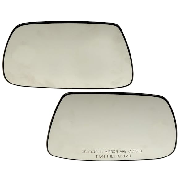 2007 Jeep Grand Cherokee - Mirror Glass Driver and Passenger Side, Without Heat, Non-Heated, No Blind Spot Feature, No Signal Light