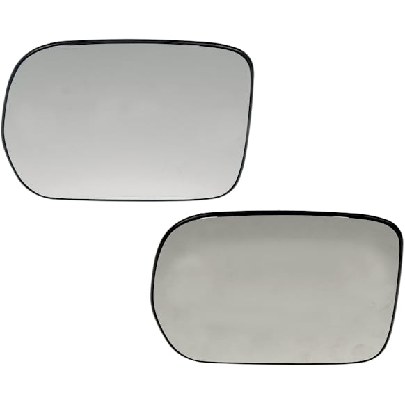 2006 Honda Pilot - Mirror Glass Driver and Passenger Side, Without Heat, Non-Heated, No Blind Spot Feature, No Signal Light, Backing Plate Included