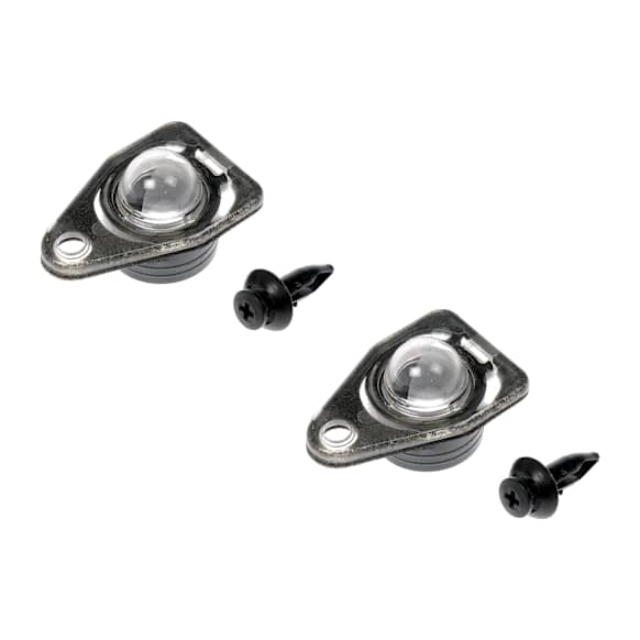 SET-RB68174-2 License Plate Light Lens - Direct Fit, Set of 2