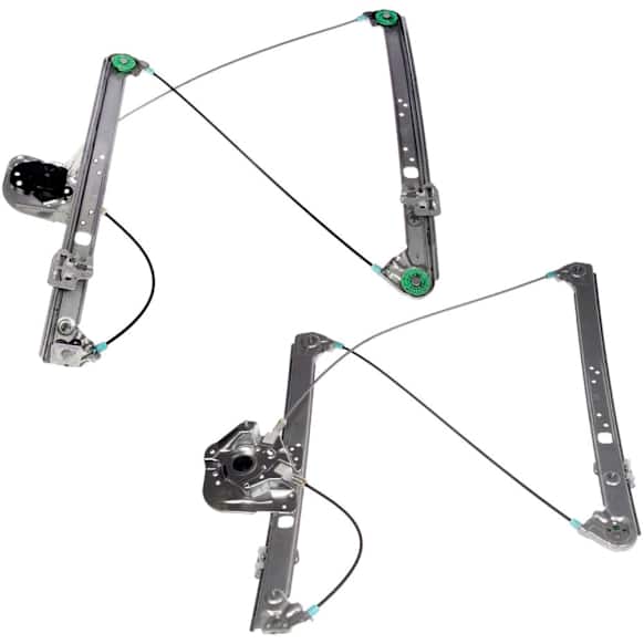 SET-RB740489 Front, Driver and Passenger Side OE Solutions Series Power Window Regulator, Without Motor