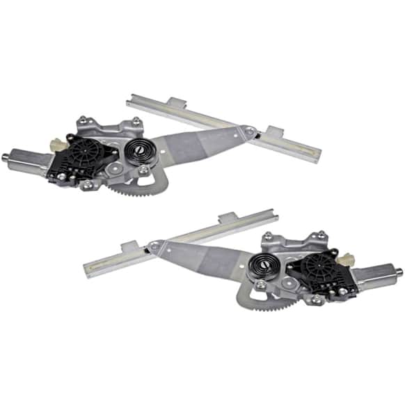 SET-RB741115 Rear, Driver and Passenger Side OE Solutions Series Power Window Regulator, With Motor