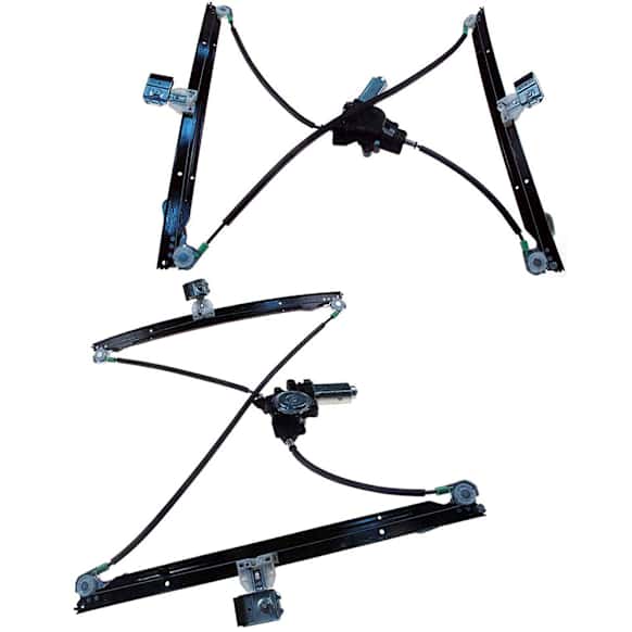 2006 Dodge Grand Caravan - Front, Driver and Passenger Side Power Window Regulator, With Motor, OE Solutions Series