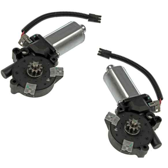 SET-RB742138-F Front, Driver and Passenger Side Window Motor, New, OE Solutions Series