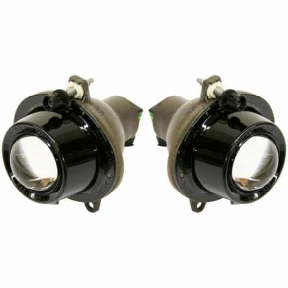 Front, Driver and Passenger Side Fog Lights, With Bulb(s), Halogen