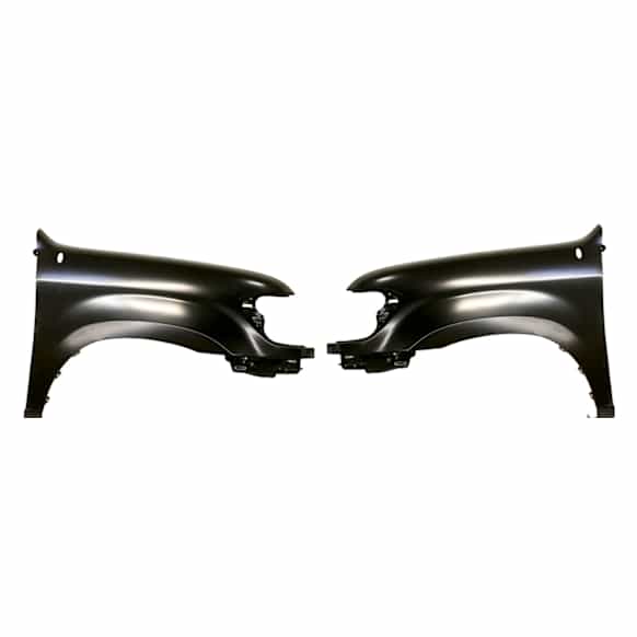 2005-2006 Toyota Tundra - Front, Driver and Passenger Side Fenders, With antenna hole on passenger side, Crew Cab Pickup (Double Cab), For Models Without Fender Flares