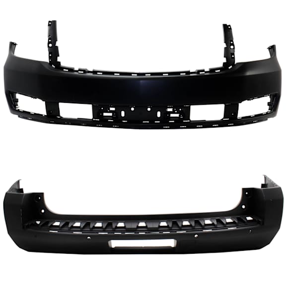 Front and Rear Primed Bumper Cover 5.3L, 8Cyl