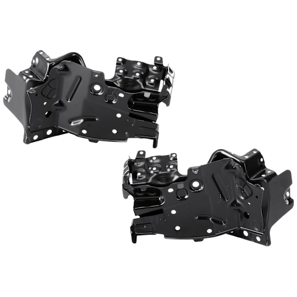 Front, Driver and Passenger Side Bumper Brackets, Upper Fascia Support Bracket