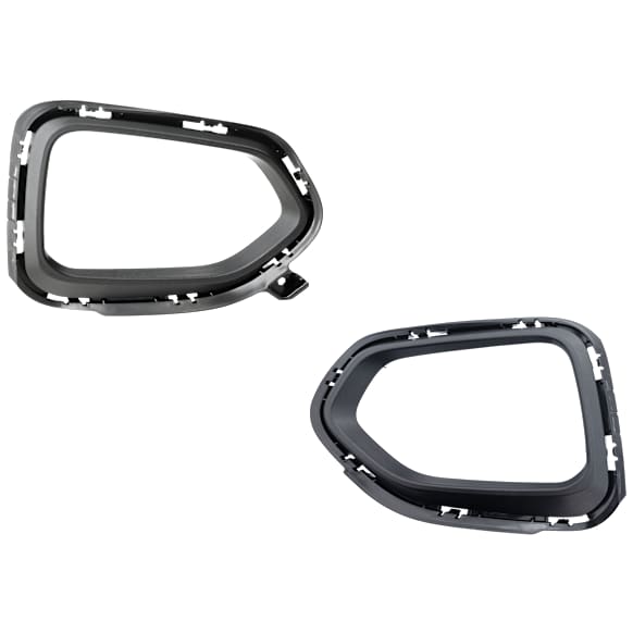 2021 Chevrolet Trailblazer - Front, Driver and Passenger Side Fog Light Trim, Textured Black