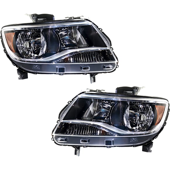 2018 Chevrolet Colorado - Driver and Passenger Side Halogen Headlight, With bulb(s), OE Replacement, CAPA Certified