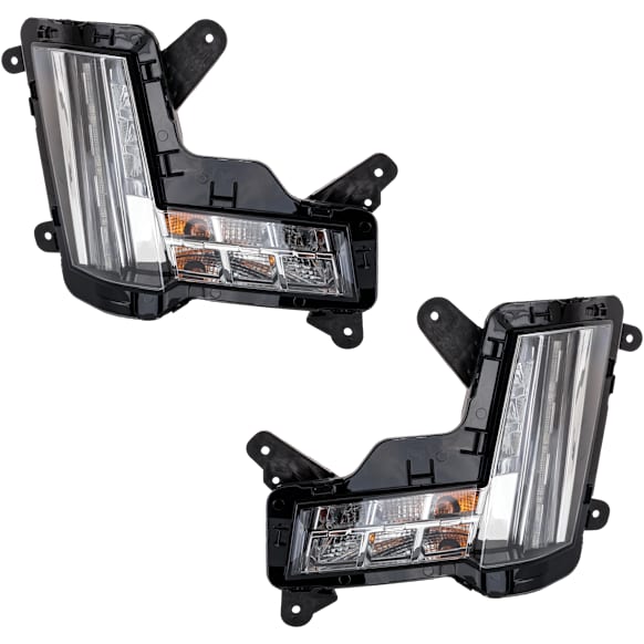 2020 Cadillac Escalade - Front, Driver and Passenger Side Turn Signal Light, With bulb(s), CAPA Certified