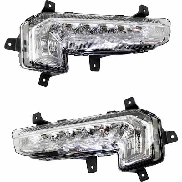 2017 Chevrolet Malibu - Driver and Passenger Side Driving Light, With bulb(s)