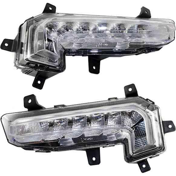 2017 Chevrolet Malibu - Driver and Passenger Side Driving Light, With bulb(s), CAPA Certified