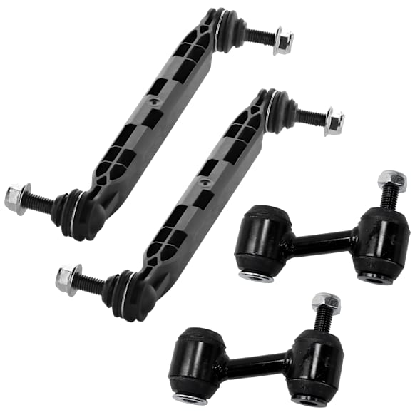 Front and Rear Sway Bar Links, For Models without Performance Suspension