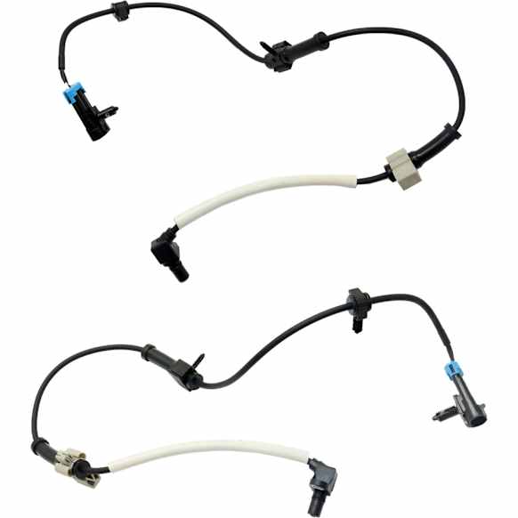 Front, Driver and Passenger Side ABS Speed Sensors