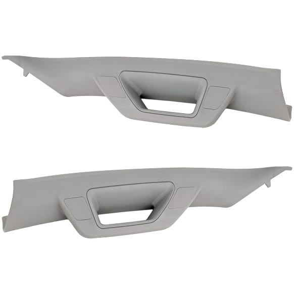 2015 GMC Sierra 1500 - Set of 2 Front, Driver and Passenger Side Gray Interior Door Handle,  Includes (2) Interior Door Handle