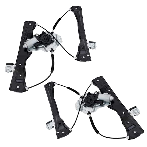 2013 Chevrolet Volt - Front, Driver and Passenger Side Power Window Regulator, With Motor