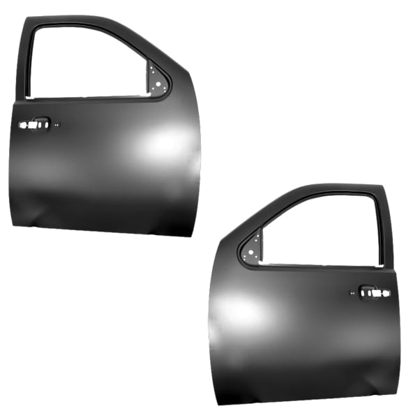 Front, Driver and Passenger Side, Outer Door Panels