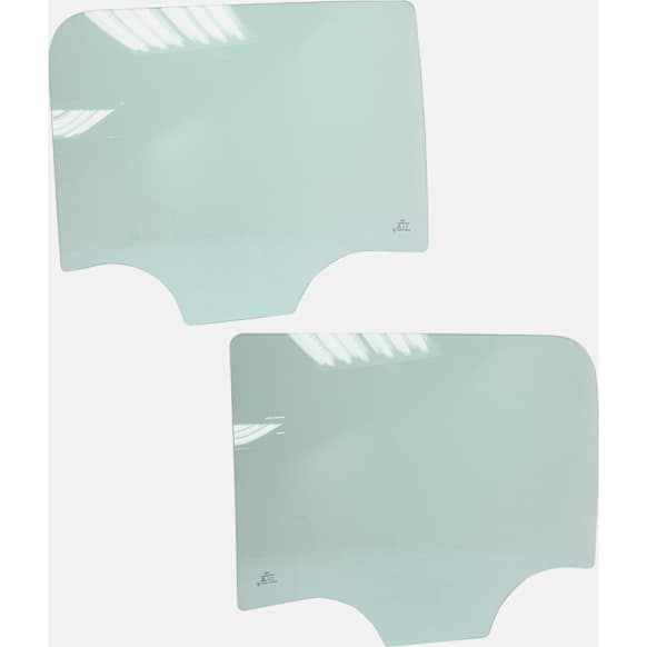 2016 Chevrolet Silverado 1500 - Rear, Driver and Passenger Side Door Glass, Green Tint, DD12194 GTNN, DD12195 GTNN