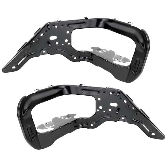 2020-2023 Chevrolet Silverado 2500 HD - Rear, Driver And Passenger Side Bumper Brackets, CAPA CERTIFIED