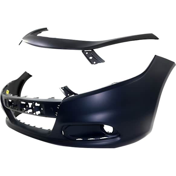 Front, Upper Primed Bumper Cover, CAPA Certified