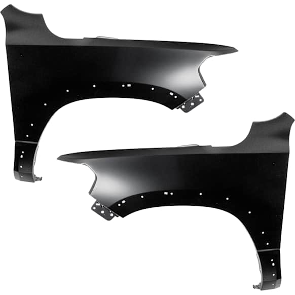 Front, Driver and Passenger Side Fenders, For Models With Wheel Opening Molding