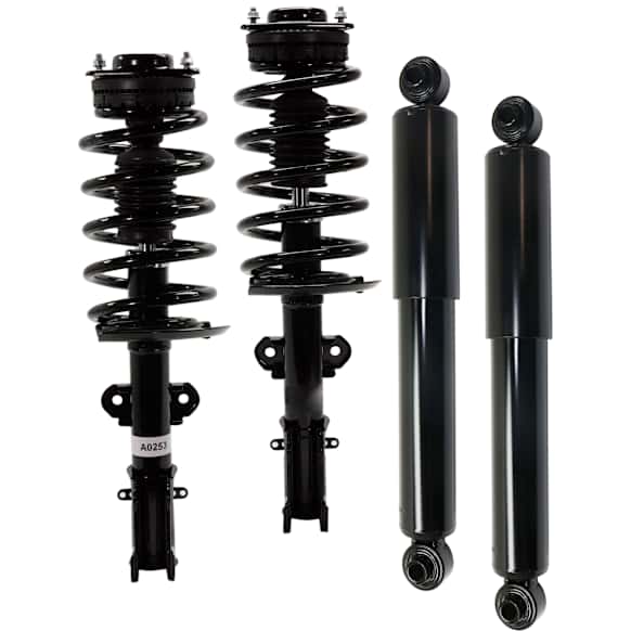 2013-2019 Dodge Grand Caravan - Front and Rear, Driver and Passenger Side Shock and Fully Loaded Strut