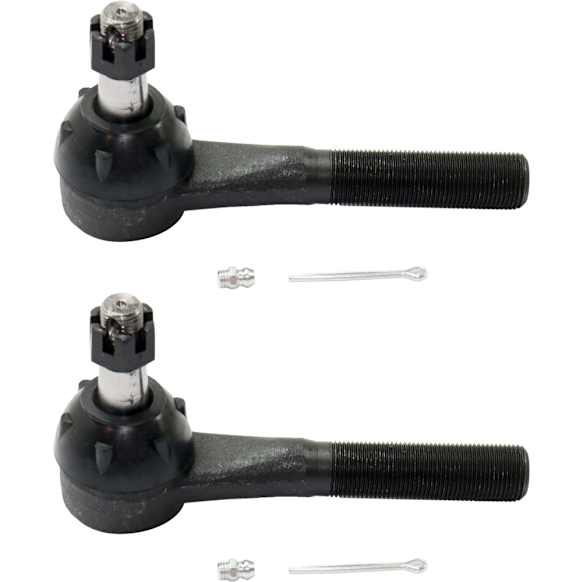 Front, Driver and Passenger Side, Outer Tie Rod Ends, RWD