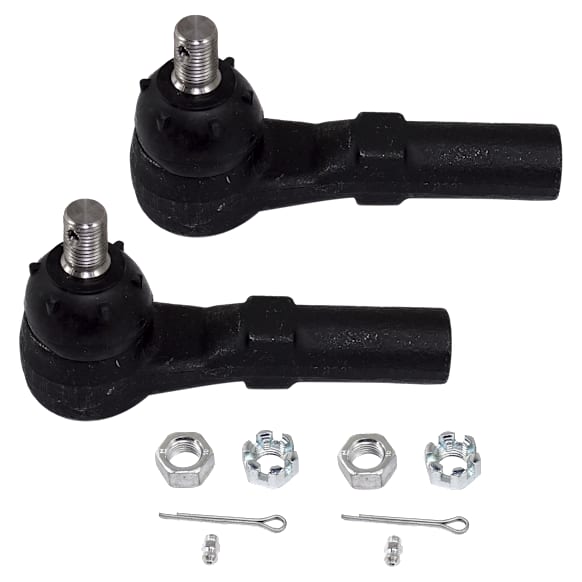 Front, Driver and Passenger Side, Outer Tie Rod Ends