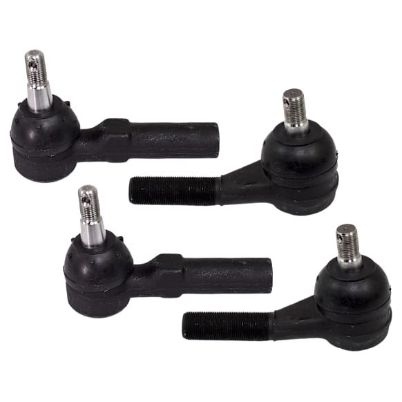 Front, Driver and Passenger Side, Inner and Outer Tie Rod Ends