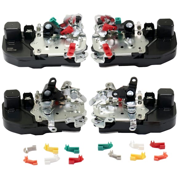 Front and Rear, Driver and Passenger Side Door Lock Actuators