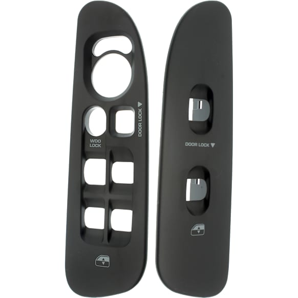 Front, Driver and Passenger Side Window Switch Bezels