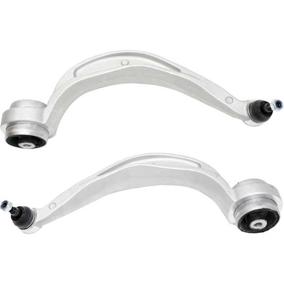 Front, Driver and Passenger Side, Lower, Rearward Control Arms