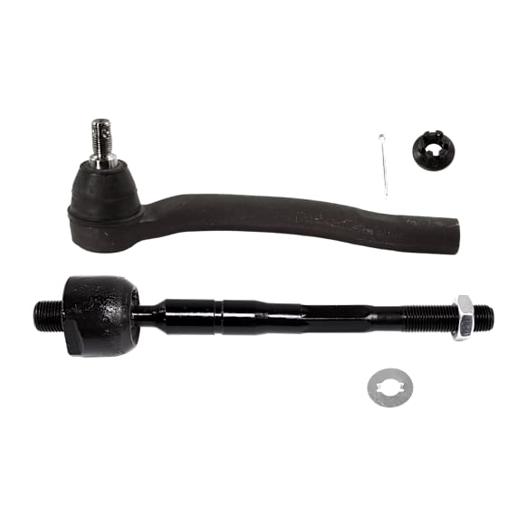 Front, Passenger Side, Inner and Outer Tie Rod End