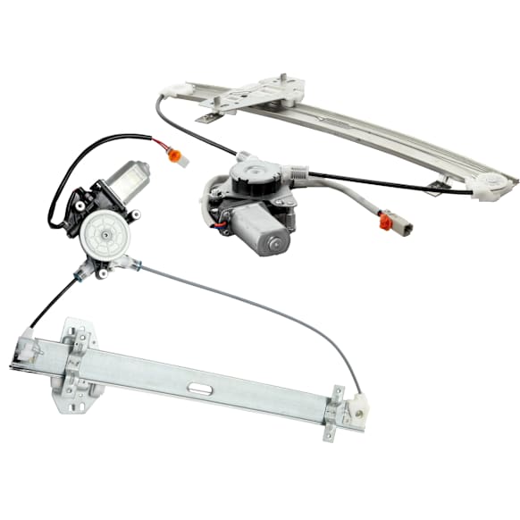 Front And Rear, Passenger Side Power Window Regulator, With Motor