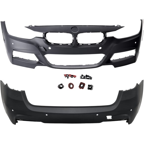 Wagon Front and Rear Primed Bumper Cover