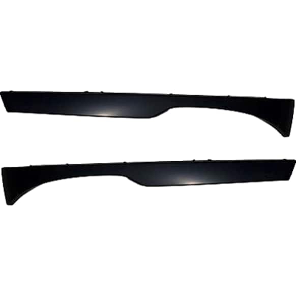 Driver and Passenger Side, Lower Headlight Fillers, Convertible/Coupe, For Models without Headlight Washer Holes