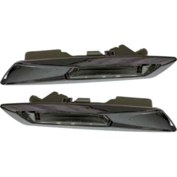 Front, Driver and Passenger Side Side Marker With bulb(s)