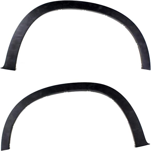 Front, Driver and Passenger Side Fender Trim, Black, For Models Without M Package, With 18 or 19 in. Wheels