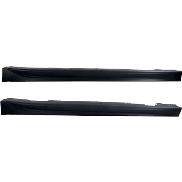 2014-2020 BMW 320i xDrive - Driver and Passenger Side Rocker Panel Trim, Primed, Plastic, Set of 2