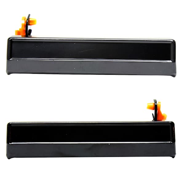 1980-1985 Chevrolet Impala - Front, Driver and Passenger Side Smooth Black Exterior Door Handle, With Key Hole