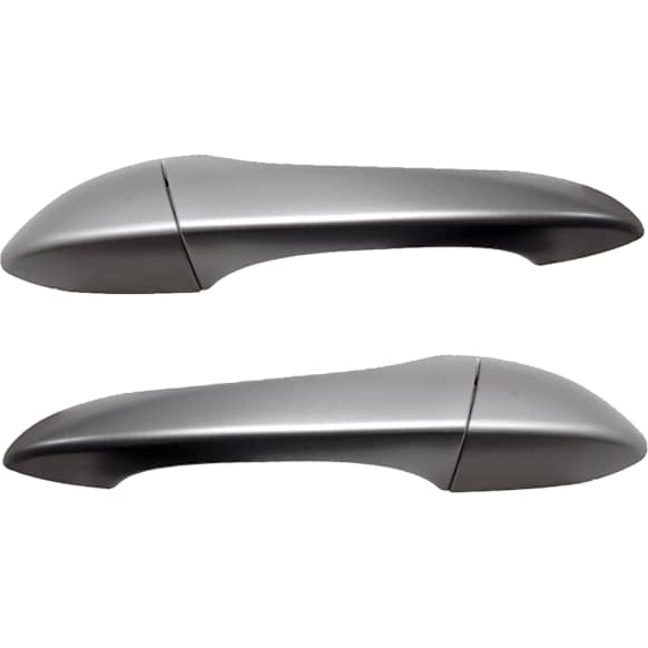 2000-2006 BMW X5 - Front or Rear, Driver and Passenger Side Silver Exterior Door Handle, Without Key Hole