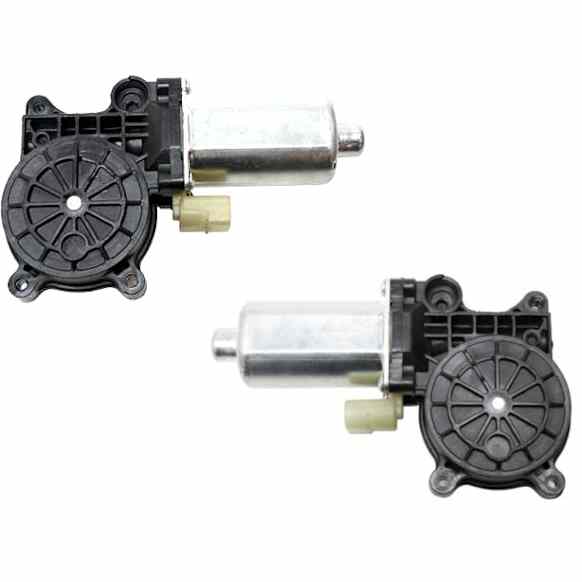 Front, Driver and Passenger Side Window Motor, New