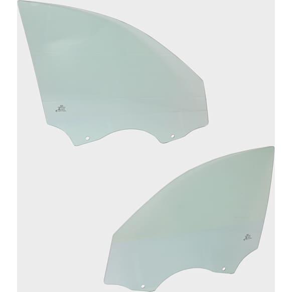 2010 BMW 335d - Front, Driver and Passenger Side Door Glass, Sedan, 4-Door, Green Tint, FD22616 GTNN, FD22617 GTNN