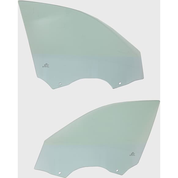 2015 BMW 328d - Front, Driver and Passenger Side Door Glass, Green Tint, FD25622 GTNN, FD25623 GTNN